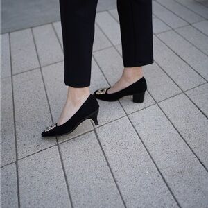 Elegant Black Heeled Shoes transformers